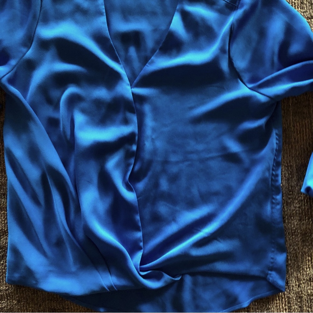 Vince camuto blouse Blue Size Med